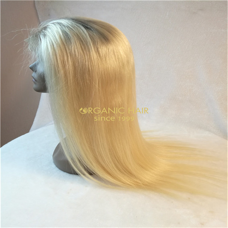 Wholesale price huamn hair lace front wig with baby hair C13